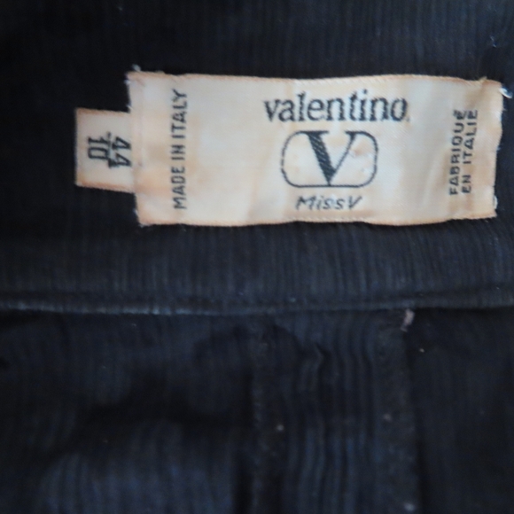 vintage miss v valentino 1/2 zip blouse shirt top sz 44/10 - Picture 6 of 7